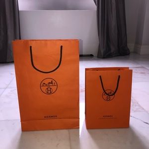 Hermes Shopping Bags